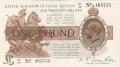 Treasury 1 Pound, from 1927